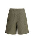 Gucci GG Monogram Khaki Shorts