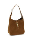 YSL Le 5 à 7 suede leather hobo shoulder bag