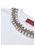 Gucci Crystal Embellished Collar Sweatshirt