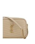YSL Lou Lou Leather Chevron Quilted Shoulder Bag