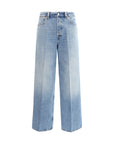 Gucci Light Wash Wide Leg Jeans