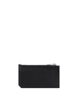 Saint Laurent YSL Slim Black Leather Card Holder
