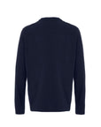 Jil Sander Cotton-Cashmere Sweater - Deep Blue