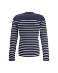 Prada Striped Wool Slim Fit Sweater