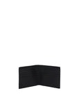 Saint Laurent Crocodile Embossed Leather Wallet - Black