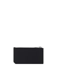 Saint Laurent Slim Black Leather Card Holder