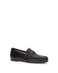 Chloé Black Leather Loafers