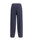 Giorgio Armani Lightweight Wool Suit Pants