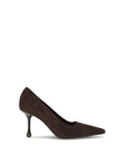 Jimmy Choo Ixia Spool Heel Leather Pumps