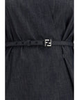 Fendi Chambray Dress With Belt