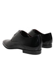 Dolce & Gabbana Black Leather Classic Derby Shoes