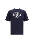Fendi Logo Cotton T-Shirt