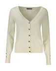 Guess Jeans White Casual Cardigan