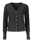 Guess Jeans Black Casual Cardigan
