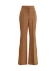 Fendi Wool-Mohair Charleston Flared Pants