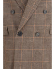 Saint Laurent Glen Checkered wool-cashmere Blazer