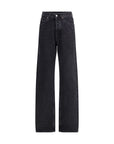 Saint Laurent Dark Denim Straight Leg Jeans