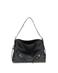 Givenchy Black Leather Voyou Shoulder & Hobo Bag