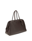 Jacquemus Brown Le Grand Tourisme Leather Travel Bag