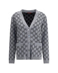 Gucci GG Monogram reversible wool cardigan