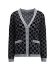 Gucci GG Monogram reversible wool cardigan