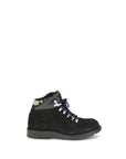 Burberry Black Suede Leather Combat Boots