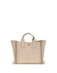 Chloé Top Handle Canvas Tote Bag