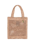 Chloé Summer Banana Raffia Tote Bag