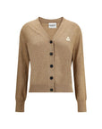 Marant Etoile Karina Cardigan Cotton-Wool