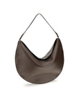 Jacquemus Brown Leather Hobo Ovalo Bag