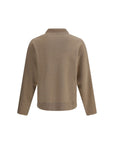 Jacquemus Beige Merino Wool Collar Sweater