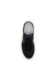 Gucci Leather Low Top Lace-Up Sneakers