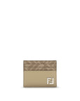 Fendi Monogram Leather Card Holder