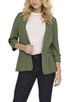 Only Longline Blazer - Green
