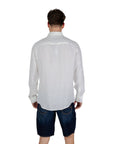 Armani Exchange White Linen Shirt