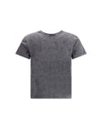 Alexander Wang Gray/Grey Crewneck T-Shirt