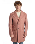 Roberto Pepe Luxury Single-Breasted Coat - Made In Italy