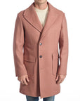 Roberto Pepe Luxury Single-Breasted Coat - Made In Italy