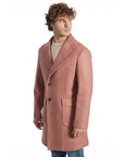 Roberto Pepe Luxury Single-Breasted Coat - Made In Italy