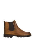 Roberto Pepe Luxury Chelsea Boots - Caramel Brown