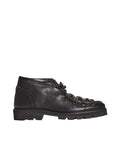 Roberto Pepe Luxury Leather Lace-Up Boots - Made In Italy