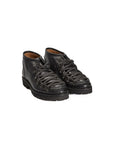 Roberto Pepe Luxury Leather Lace-Up Boots - Made In Italy