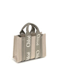 Chloé Top Handle Woody Tote Bag