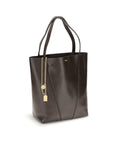 Chloé Spin Medium Brown Leather Tote & Shoulder Bag