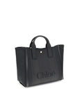 Chloé Top Handle Canvas Tote Bag