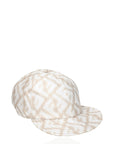Fendi Beige Silk Baseball Cap