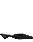 Prada Black Satin Mules