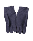 North Sails Blue Wool Gloves - Made In Italy