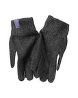 North Sails Charcoal Cashmere Wool Gloves - Made In Italy