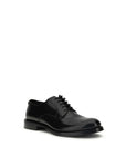 Dolce & Gabbana Black Leather Lace-Up Derby Shoes
